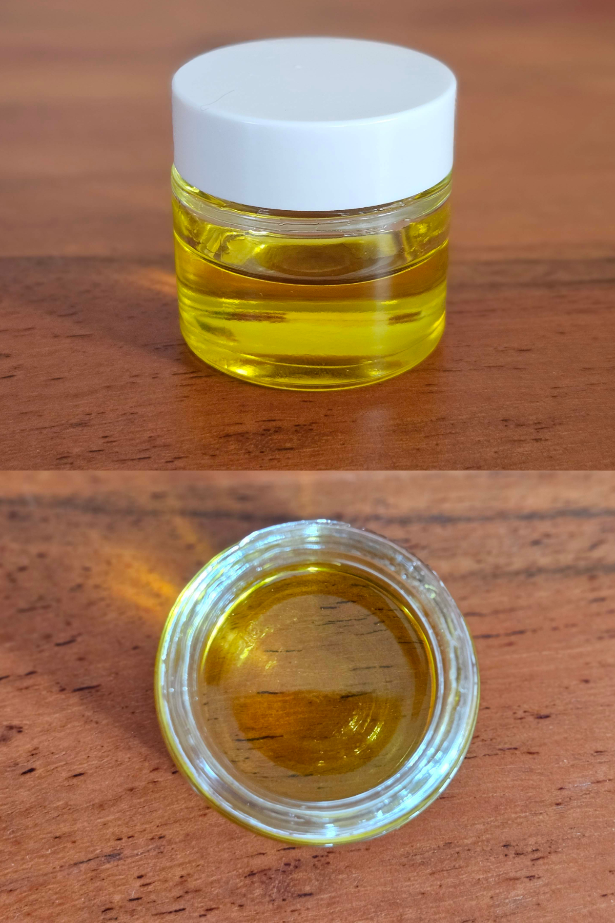 Jojoba oil vertical